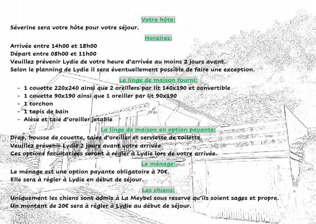 Maison Chaleureuse La Meybel La Bresse Luaran gambar